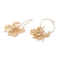 Alloy Hoop Earrings for Women&nbsp;EJEW-G404-01G