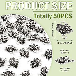 Tibetan Styles Alloy Connector Charms&nbsp;FIND-TADJ0001-10A