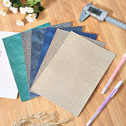 6Pcs PVC Leather Fabric&nbsp;DIY-CL0002-27D