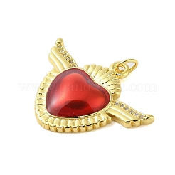 Rack Plating Brass Enamel Pendants&nbsp;KK-S380-33G-B