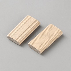 Wood Grooved Dowel Pins&nbsp;AJEW-WH0596-357B