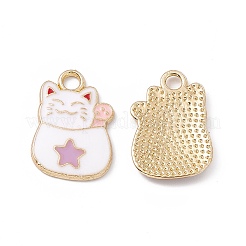 Alloy Enamel Pendants&nbsp;ENAM-H039-02G