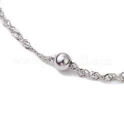 304 Stainless Steel Curb Chains Bracelets&nbsp;BJEW-JB11506
