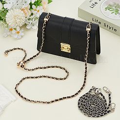 2Pcs 2 Styles PU Leather Chain Bag Handles&nbsp;AJEW-AR0002-02B
