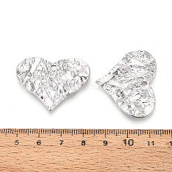 Rack Plating Textured Alloy Pendants&nbsp;PALLOY-T095-14P