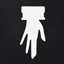 Hand Shaped Cardboard Paper Bracelet Display Cards&nbsp;LS-CDIS-F004-01A