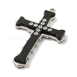 Alloy with Rhinestone Pendants&nbsp;PALLOY-M218-16EB