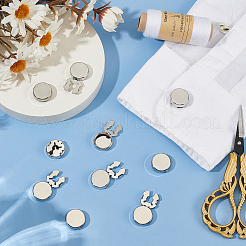 5Pairs Brass Cuff Buttons&nbsp;DIY-FG0005-91
