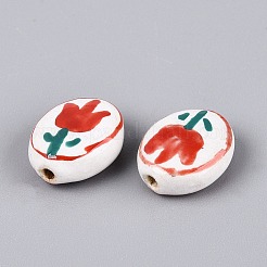 Handmade Porcelain Beads&nbsp;PORC-N013-10E