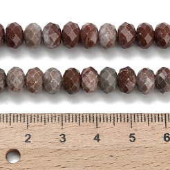 Natural Red Line Jasper Beads Strands&nbsp;G-Z111-A48