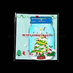 Christmas Theme Plastic Bakeware Bag&nbsp;OPP-Q004-03J