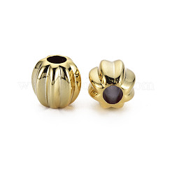 UV Plating Acrylic European Large Hole Beads&nbsp;PACR-T005-08A