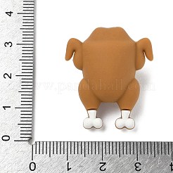 Thanksgiving Day Silicone Beads&nbsp;SIL-I015-03A