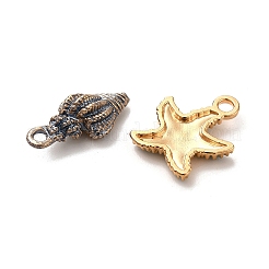 60Pcs 15 Style Alloy Enamel Pendants&nbsp;ENAM-PH0002-28