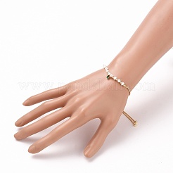 Adjustable Brass Slider Bracelets&nbsp;BJEW-JB05668