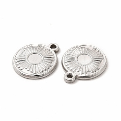 Non-Tarnish 304 Stainless Steel Pendant Cabochon Settings&nbsp;STAS-F290-18P