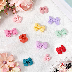 120Pcs 6 Styles Opaque Resin Cabochons&nbsp;CRES-SP0001-06