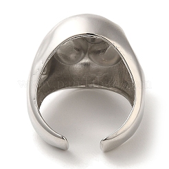Rack Plating Brass Cuff Rings&nbsp;RJEW-H228-19P