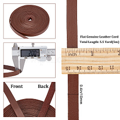 Cowhide Leather Cords&nbsp;SRIB-GF0001-25B