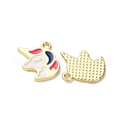 Alloy Enamel Charms&nbsp;FIND-H051-11G