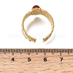 304 Stainless Steel Cuff Open Rings&nbsp;RJEW-F213-02G