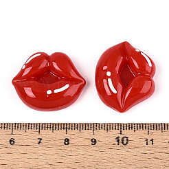 Opaque Resin Cabochons&nbsp;CRES-T025-14A