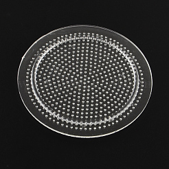 Flat Round Pegboards for 3x2.5mm Mini Fuse Beads&nbsp;X-DIY-Q009-06