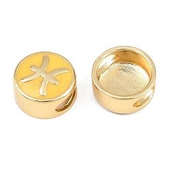 12Pcs Brass Beads&nbsp;ENAM-I046-02G