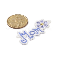 Handmade Loom Pattern MIYUKI Seed Beads&nbsp;PALLOY-MZ00050-02