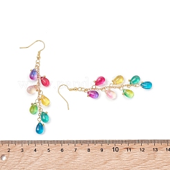 Brass Dangle Earrings&nbsp;EJEW-TA00795