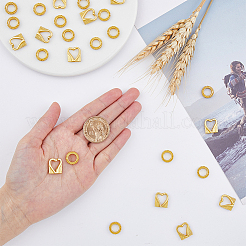 40Pcs 2 Style Alloy Bead Frame&nbsp;FIND-DC0002-72
