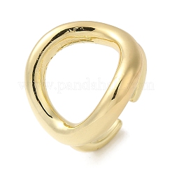 Brass Open Cuff Rings&nbsp;RJEW-Q778-51G