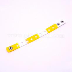 Kids Silicone Cord Bracelets&nbsp;BJEW-WH0011-02G