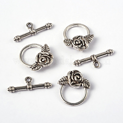 Tibetan Style Toggle Clasps&nbsp;LS-LF0026Y-NF