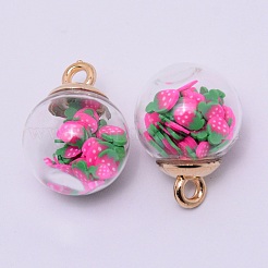 Transparent Glass Globe Pendants&nbsp;LS-GLAA-TAC0003-03G