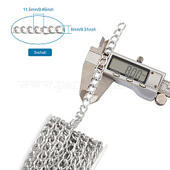 Aluminium Curb Chains&nbsp;X-CHA-T001-22S