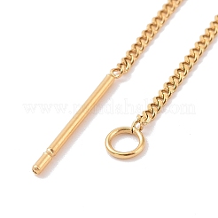 Ion Plating(IP) 304 Stainless Steel Stud Earring Finding&nbsp;X-STAS-E161-07G