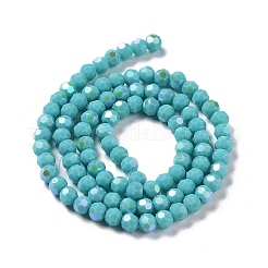 Opaque Glass Beads Strands&nbsp;EGLA-A035-P4mm-L12