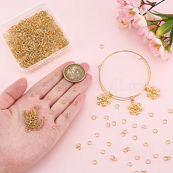 1000Pcs 304 Stainless Steel Open Jump Rings&nbsp;STAS-ME0002-17