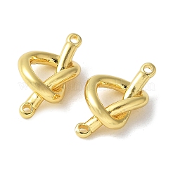 Brass Knot Connector Charms&nbsp;KK-S518-05G
