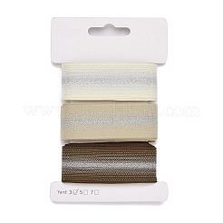 9 Yards 3 Styles Polyester Ribbon&nbsp;SRIB-A014-K07