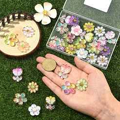 30Pcs 15 Styles Acrylic Cabochons&nbsp;MACR-SZ0001-91