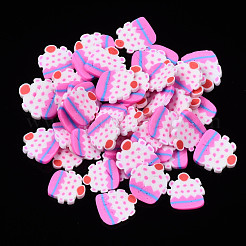 Handmade Polymer Clay Cabochons&nbsp;CLAY-N006-91