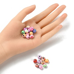 Handmade Polymer Clay Beads&nbsp;CLAY-YW0001-86
