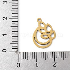 201 Stainless Steel Pendants&nbsp;STAS-S157-04G