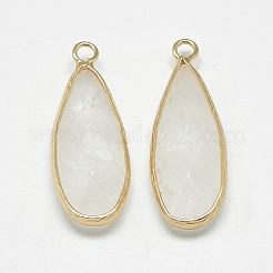 Natural Quartz Crystal Pendants&nbsp;G-Q494-55A