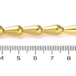 Electroplated Synthetic Non-magnetic Hematite Beads Strands&nbsp;G-Q1009-F01-6x12mm