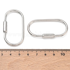 Brass Locking Carabiner&nbsp;KK-CBAB1AF-10P
