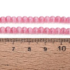 Glass Imitation Cat Eye Beads Strands&nbsp;GLAA-N075-01A-06