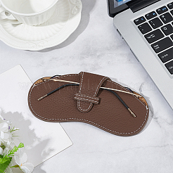 1Pc Cowhide Eyeglass Cases&nbsp;ABAG-CN0001-58A